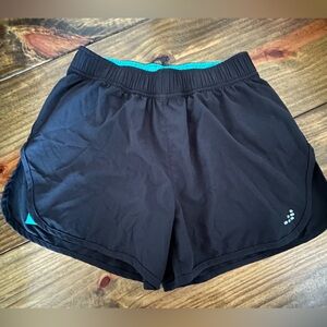 ✨BCG Black and Teal Running Shorts
